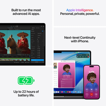 Apple MacBook Pro, Apple M5 Pro Chip 15-Core CPU, 16-Core GPU, 24GB RAM, 1TB SSD, 14 Inch – view 7