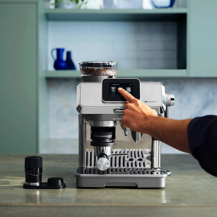 De'Longhi EC9455.M La Specialista Touch Bean to Cup Coffee Machine in Metal
