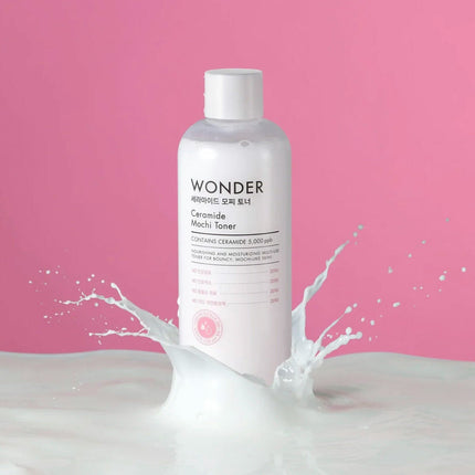 Tonymoly Wonder Ceramide Mochi Toner 500ml & Ampoule 100ml – view 4