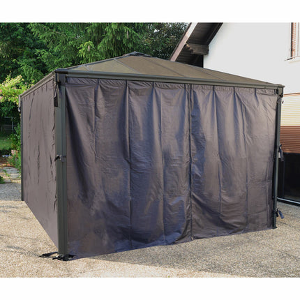 Palram Canopia Curtain Set for Palermo Gazebos – view 5