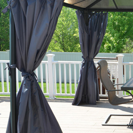 Palram Canopia Curtain Set for Palermo Gazebos – view 2