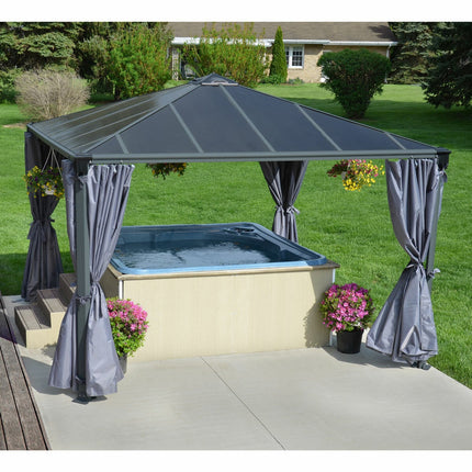 Palram Canopia Curtain Set for Palermo Gazebos – view 4