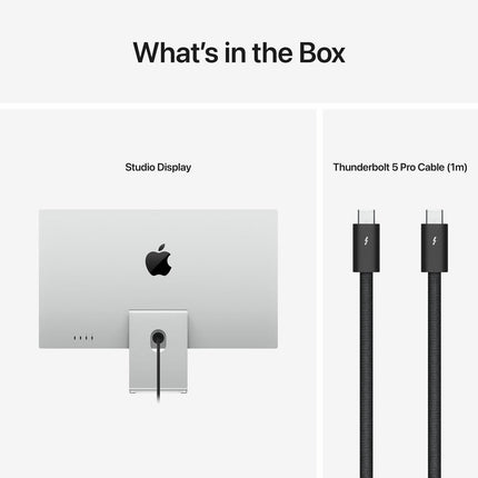 Apple Studio Display, 27 Inch Retina 5K Monitor, Nano-texture Glass, with Tilt adjustable Stand, MFF14B/A – view 8