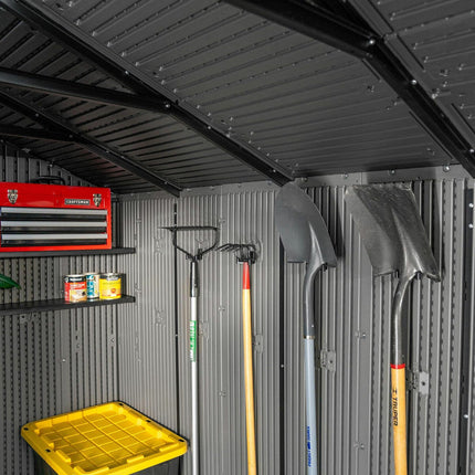 Lifetime 16.5ft x 7ft (4.9 x 2m) Dual Entry Outdoor Storage Shed - Model 60525 – view 4