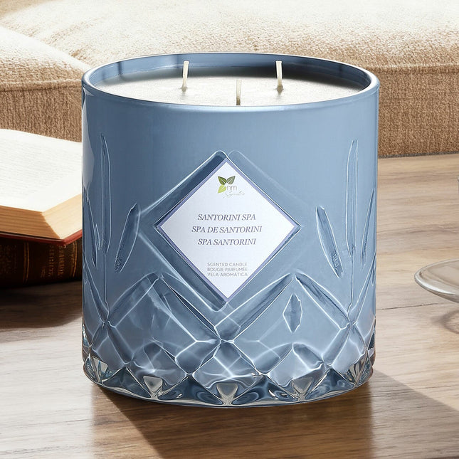 Nature's Mark Glass Candle, 1.58kg in 3 Fragrances