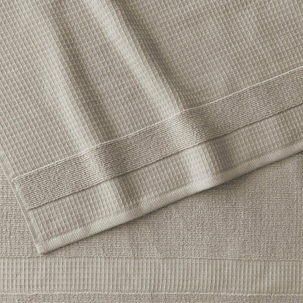 Welhome 100% Cotton Waffle Bath Towel, in 3 Colours – view 6