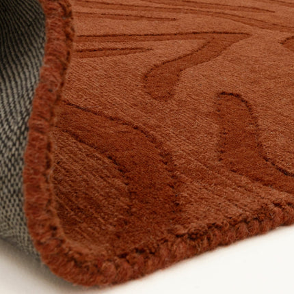 Tigra Animal Print Spice Orange Rug, in 3 Sizes – view 3