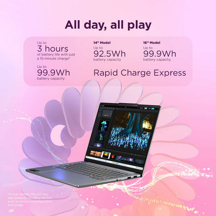 Lenovo IdeaPad Pro 5 14AGP11 Copilot+PC, AMD Ryzen AI 7, 32GB RAM, 1TB SSD, 14 Inch OLED Laptop, 83SG000GUK – view 4