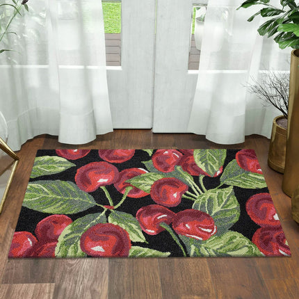 Spring Colourful Hooked Accent Rug in 4 Designs, 56 x 97 cm – view 3