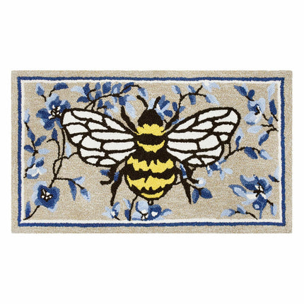 Spring Colourful Hooked Accent Rug in 4 Designs, 56 x 97 cm – view 5