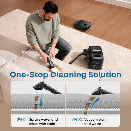eufy Omni E28 with Exclusive Accessory Kit Bundle, Robot Vacuum & Mop, All-in-One Station, & Portable Deep Cleaner – view 4