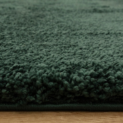 Atlas Shaggy Emerald Rug, in 3 Sizes – view 8