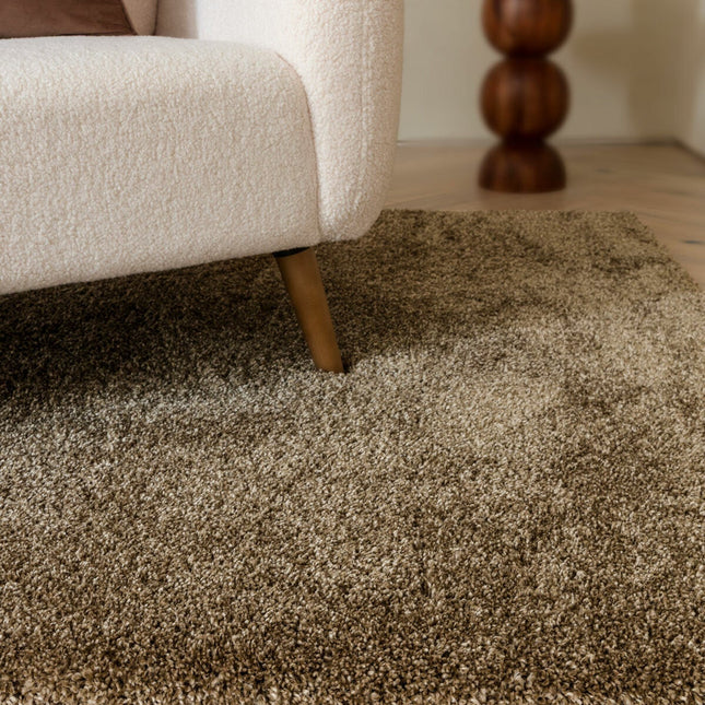 Atlas Shaggy Natural Rug, in 3 Sizes – view 2