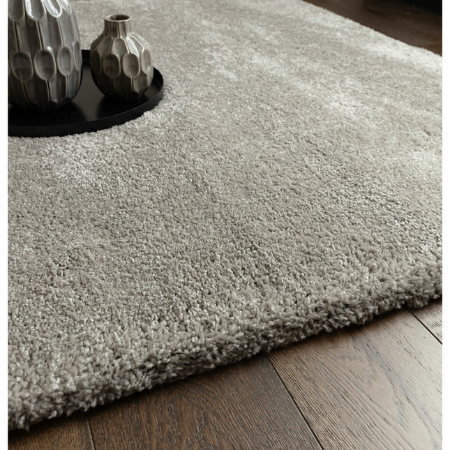 Atlas Shaggy Silver Rug, in 3 Sizes – view 2