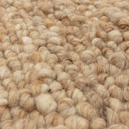 Adler Bouclé Wool Honey Rug, in 3 Sizes – view 7