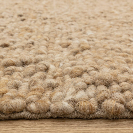 Adler Bouclé Wool Honey Rug, in 3 Sizes – view 8