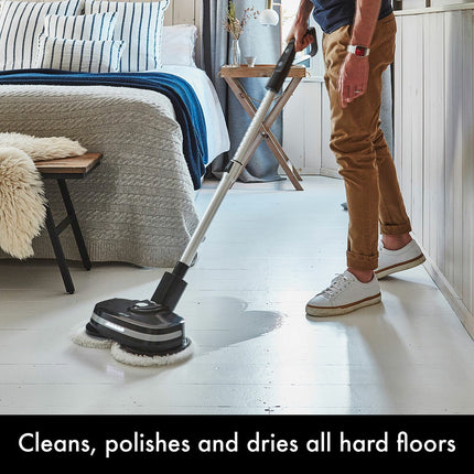 AirCraft PowerGlide Cordless Hard Floor Cleaner & Polisher Black + Extra Set of Pads – view 3