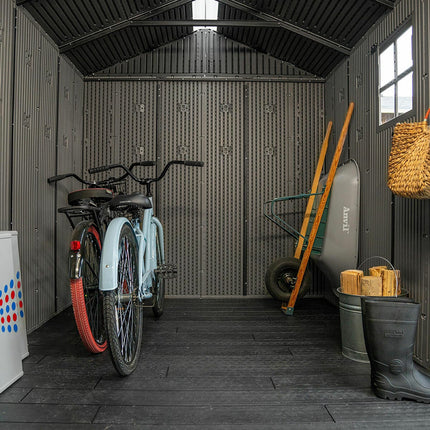Lifetime 19ft x 7ft (5.7 x 2.1m) Outdoor Storage Shed - Model 60522 – view 6