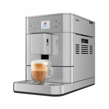 KitchenAid 5KES8556BSX Fully Automatic KF6 Espresso Coffee Machine in Stainless Steel – view 7