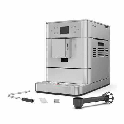 KitchenAid 5KES8556BSX Fully Automatic KF6 Espresso Coffee Machine in Stainless Steel – view 8