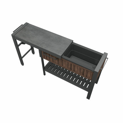 Keter Rosewood Expandable Garden Hosting Station – view 5