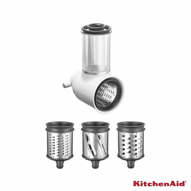 KitchenAid 5KSMVSA Vegetable Slicer & Shredder in Silver
