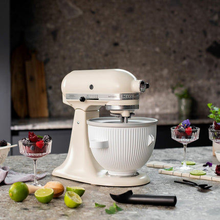 KitchenAid 5KSMICM Ice Cream Maker Attachment in White – view 4