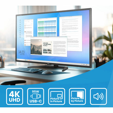 iiyama Prolite 43 Inch 60Hz 4K Ultra HD VA Monitor, X4373UHSU-B2 – view 2