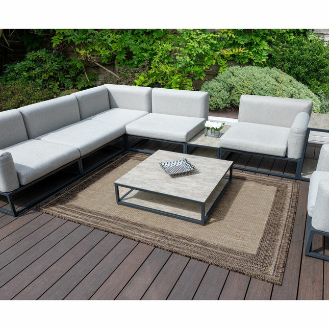 Concept Looms Sumac Beige Brown Indoor Outdoor Rug, in 3 Sizes – view 2