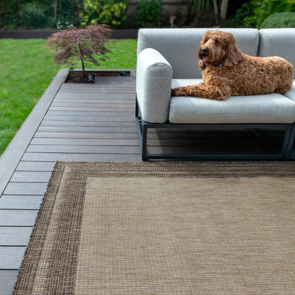 Concept Looms Sumac Beige Brown Indoor Outdoor Rug, in 3 Sizes – view 4