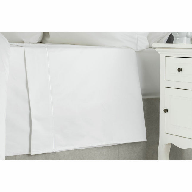 Belledorm Egyptian Cotton 1000 Thread Count White Flat Sheet, in 2 Sizes