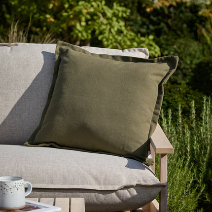 Yard Holmfirth Canvas Indoor Outdoor Cushion in 5 Colours, 45 x 45 cm – view 3