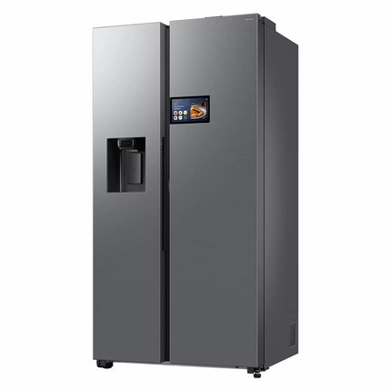 Samsung Series 9 RS90F64EDTEU Side by Side Fridge Freezer, D Rated in Silver
