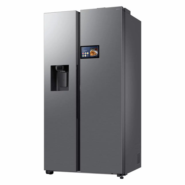 Samsung Series 9 RS90F64EDTEU Side by Side Fridge Freezer, D Rated in Silver