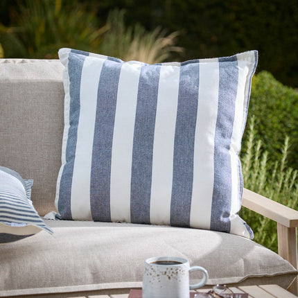 Yard Hayle Striped Indoor Outdoor Cushion in 5 Colours, 50 x 50 cm – view 2