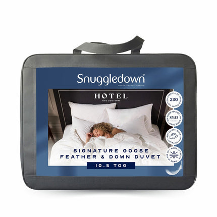 Snuggledown Hotel Signature Goose Feather & Down 10.5 Tog Duvet, In 3 Sizes – view 2