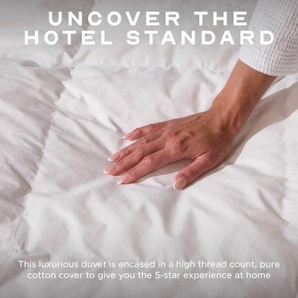 Snuggledown Hotel Signature Goose Feather & Down 10.5 Tog Duvet, In 3 Sizes – view 8