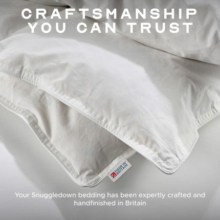 Snuggledown Hotel Signature Goose Feather & Down 10.5 Tog Duvet, In 3 Sizes – view 5
