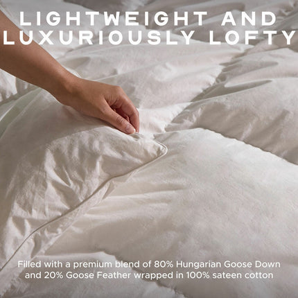 Snuggledown Retreat Hungarian Goose Down 4.5 Tog Duvet in 3 Sizes – view 4