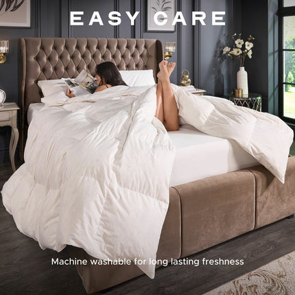 Snuggledown Retreat Hungarian Goose Down 4.5 Tog Duvet in 3 Sizes – view 7