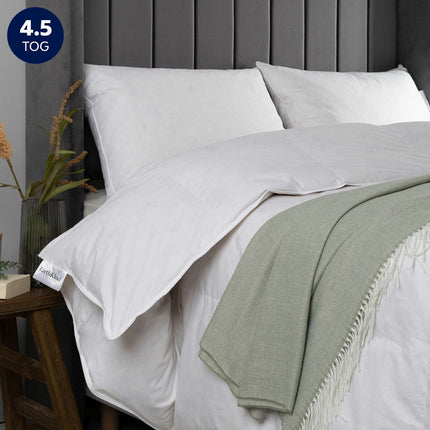 EarthKind™ Recycled Feather & Down 4.5 Tog Duvet, In 4 Sizes