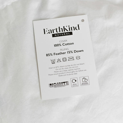 EarthKind™ Recycled Feather & Down 4.5 Tog Duvet, In 4 Sizes – view 8