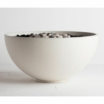 Solus Decor Hemi 19.6kW Gas Fire Bowl Bundle in White – view 4