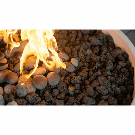 Solus Decor Hemi 19.6kW Gas Fire Bowl Bundle in White – view 5