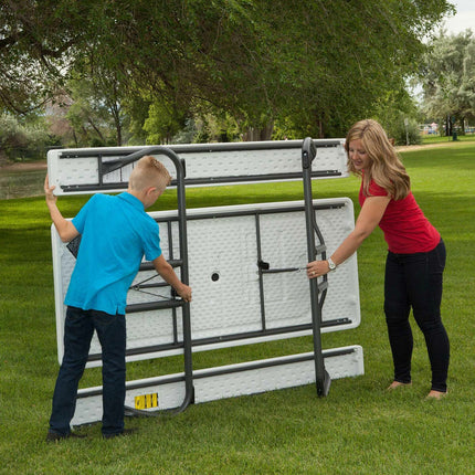 Lifetime 6ft (1.82m) Classic Folding Picnic Table - Model 80215 – view 4