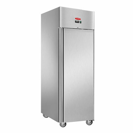 Contender FZU004 Commercial 600L Single Door Catering Freezer, D Rated in Stainless Steel – view 2