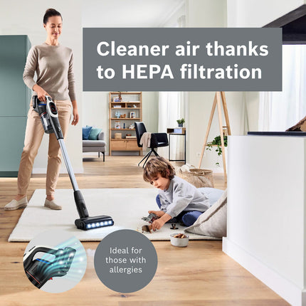 Bosch BBS931WGB Unlimited 9 Cordless Vacuum Cleaner in White – view 7