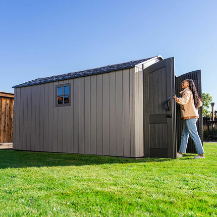 Lifetime 7ft 1" x 14ft (2.16 x 4.27m) Storage Shed - Model 60475 – view 3