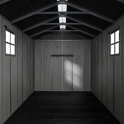 Lifetime 7ft 1" x 14ft (2.16 x 4.27m) Storage Shed - Model 60475 – view 4
