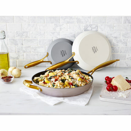 GreenPan Jewel Ceramic Frying Pan Set, 3 Piece in 3 Colours – view 3